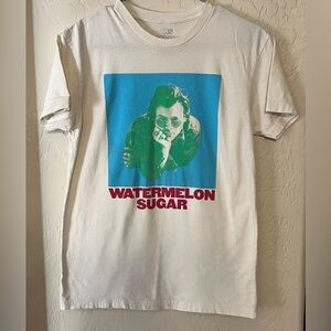 *RARE* HARRY STYLES “Watermelon Sugar” Cream Shirt (2020)- Size Small